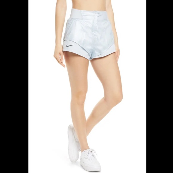 Nike City Ready 2 in 1 Blue Shorts - Picture 2 of 11